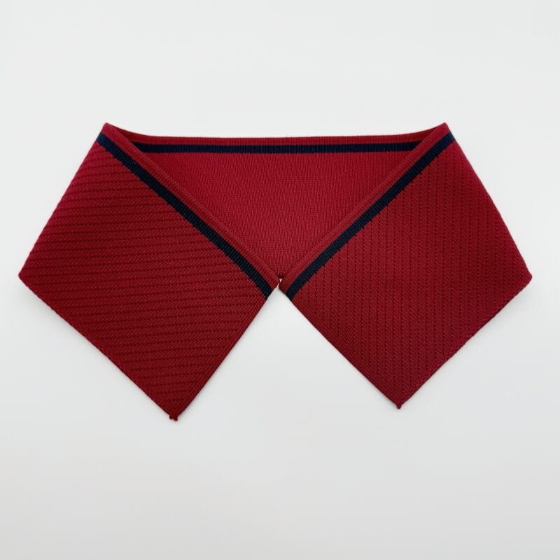 Jacquard knit rib collar cuff clothing accessory